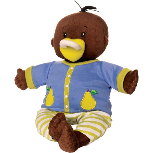 Baby Stella Brown 15" weiche Puppe mit Accessoires und Kleidung aus Stoff