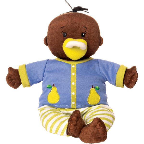Baby Stella Brown 15" weiche Puppe mit Accessoires und Kleidung aus Stoff