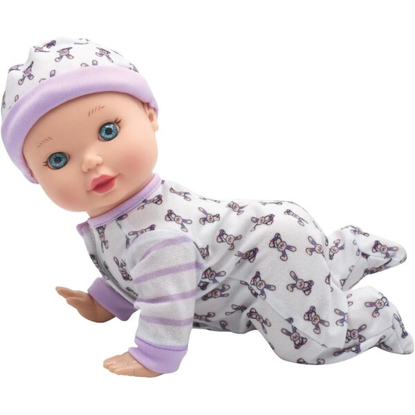Little Darlings Crawling Baby 10'' Puppe mit interaktiver Bewegung und Zubehör