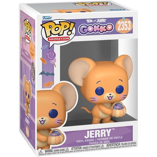 Funko Pop! Jerry Gokko Tom & Jerry - Gyűjthető vinyl ábra 9,5 cm