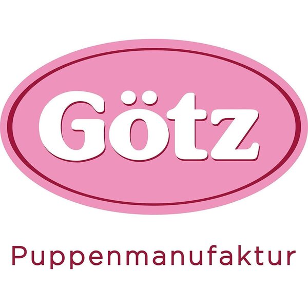 Götz Muffin 13" Puppe mit weichem Körper, lockigem schwarzem Haar und schlafenden braunen Augen