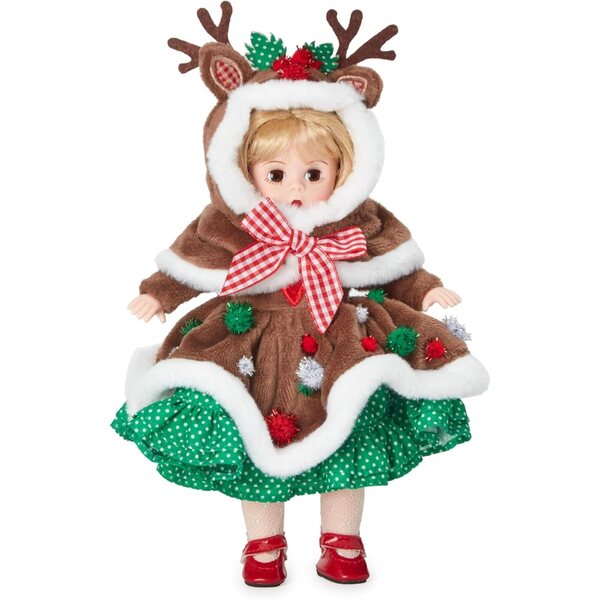 Madame Alexander Christmas Deer 8 hüvelykes gyűjthető baba, limitált kiadás
