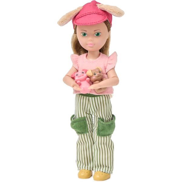 Madame Alexander Bambola Fashion 7 Pollici Favorite Furiends con 2 Cuccioli