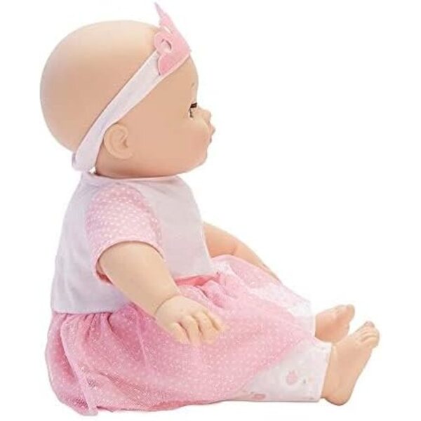 Babble Baby 14 Zoll Madame Alexander Puppe mit 25 Geräuschen und rosa Kleidung