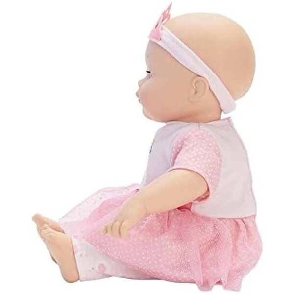 Babble Baby 14 Zoll Madame Alexander Puppe mit 25 Geräuschen und rosa Kleidung