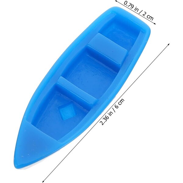 IMIKEYA Set Mini Ornamenti Nautici in Resina per Decorare Vista Mare e Giardino