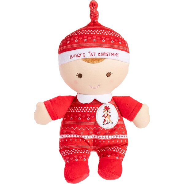 Rudolph le renne au nez rouge première poupée de Noël pour enfants de 0 mois et plus