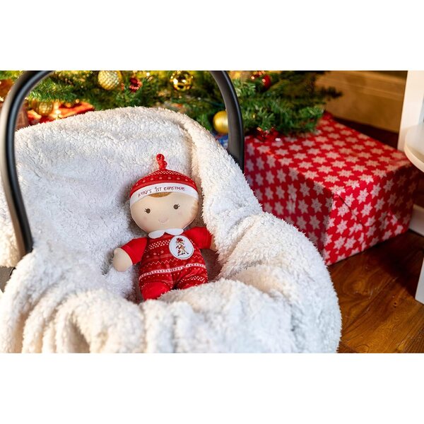 Rudolph le renne au nez rouge première poupée de Noël pour enfants de 0 mois et plus