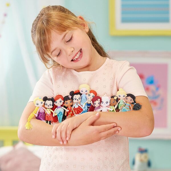 Disney Sweet Seams Deluxe Pack 6" - Anna et Olaf avec château et patinoire
