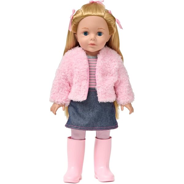 Madame Alexander Puppe 45 cm Lieblingsfreunde Pink Glamour mit modischer Kleidung