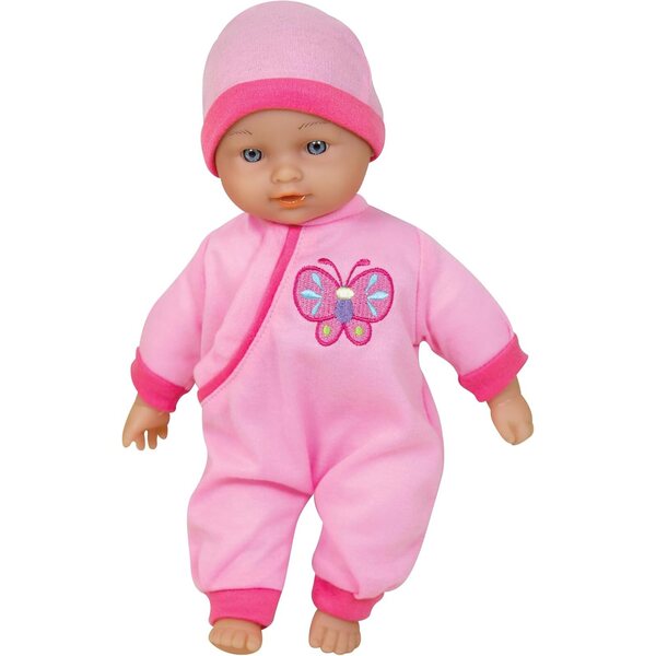 Lissi 11" sprechende Puppe mit rosa Kleid und interaktiven Sounds für Kinder ab 2 Jahren