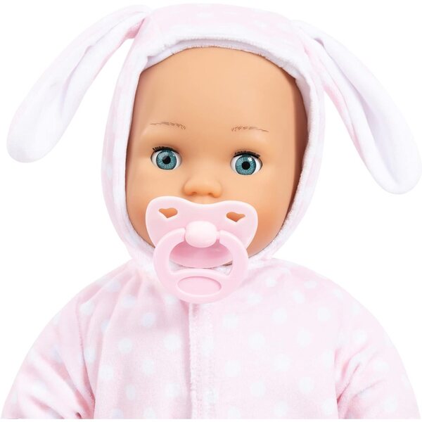 Bayer Design First Words Baby: interaktive Puppe mit Geräuschen und schließenden Augen