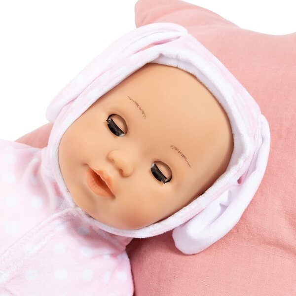 Bayer Design First Words Baby: interaktive Puppe mit Geräuschen und schließenden Augen