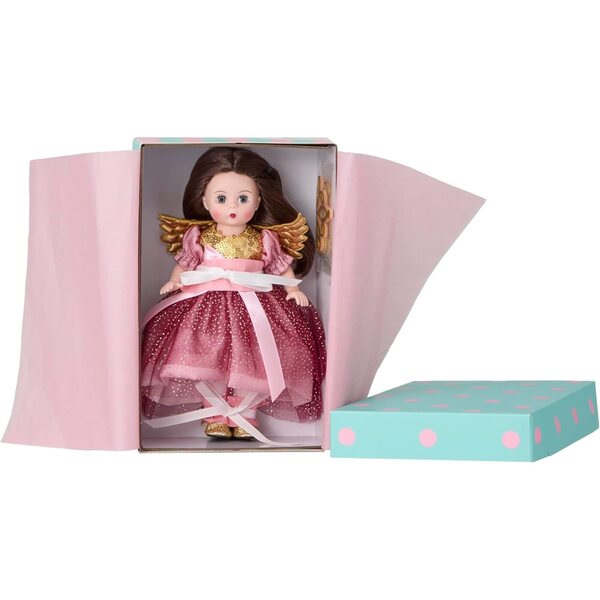 Sammlerpuppe Madame Alexander Angel Glitter Gold 8 Zoll