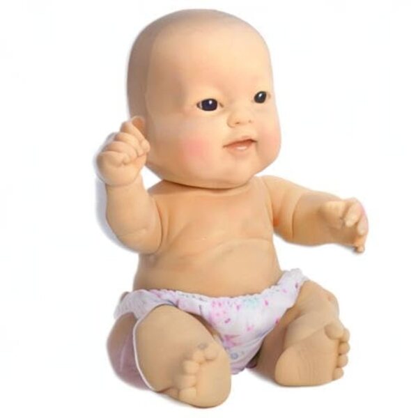 Lots to Love Babies 10" JC Toys Puppe, Vinylspielzeug mit waschbarer Windel