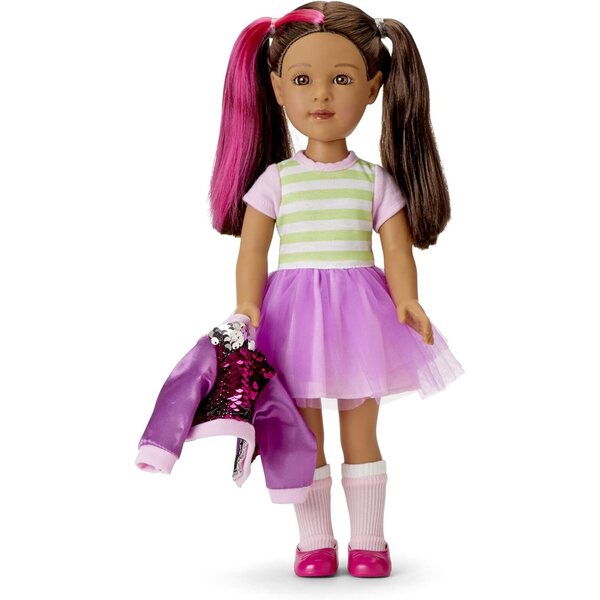 Madame Alexander Kindness Club 14-Zoll-Puppe mit beweglichem Körper und rosa Kleid