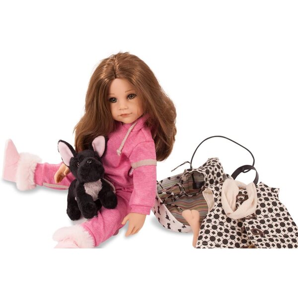 Götz Hannah Staycation 19,5'' Vinylpuppe mit langen Haaren und Accessoires