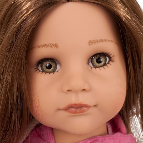 Götz Hannah Staycation 19,5'' Vinylpuppe mit langen Haaren und Accessoires