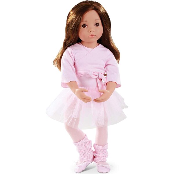 Sophie Happy Kidz Ballet 19,5" bewegliche Puppe mit braunem Haar und braunen Augen