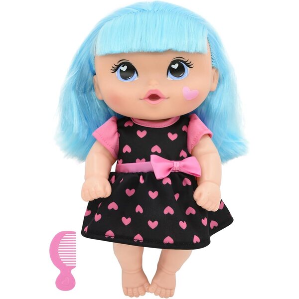 Cuddle Kids Yummy Hearts 11": 2 Puppen mit bunten Haaren und austauschbarer Kleidung
