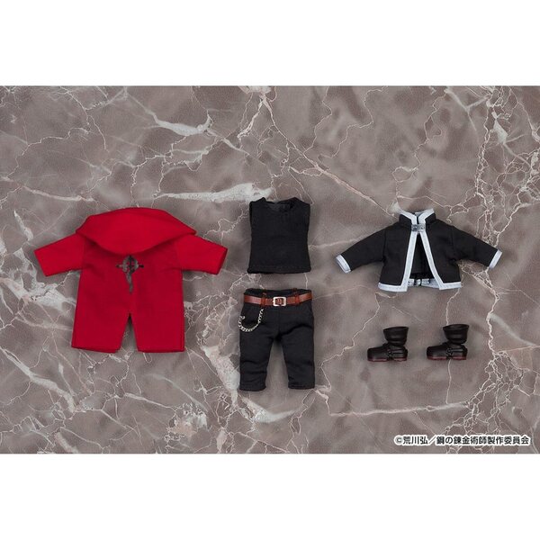 Nendoroid Doll Edward Elric Fullmetal Alchemist Kleidungsset mit Magnetschuhen
