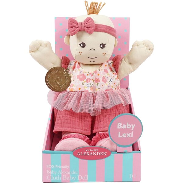 Madame Alexander Baby Lexi 30 cm Puppe, weicher Körper und umweltfreundliche Materialien