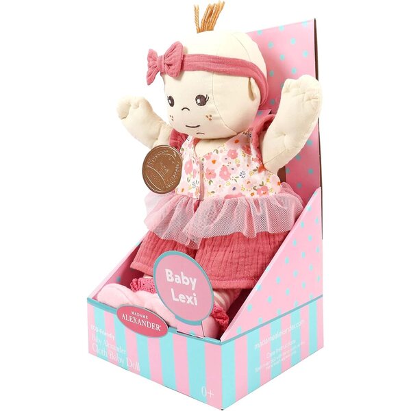 Madame Alexander Baby Lexi 30 cm Puppe, weicher Körper und umweltfreundliche Materialien