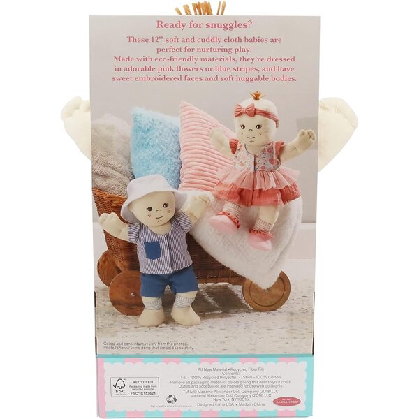 Madame Alexander Baby Lexi 30 cm Puppe, weicher Körper und umweltfreundliche Materialien
