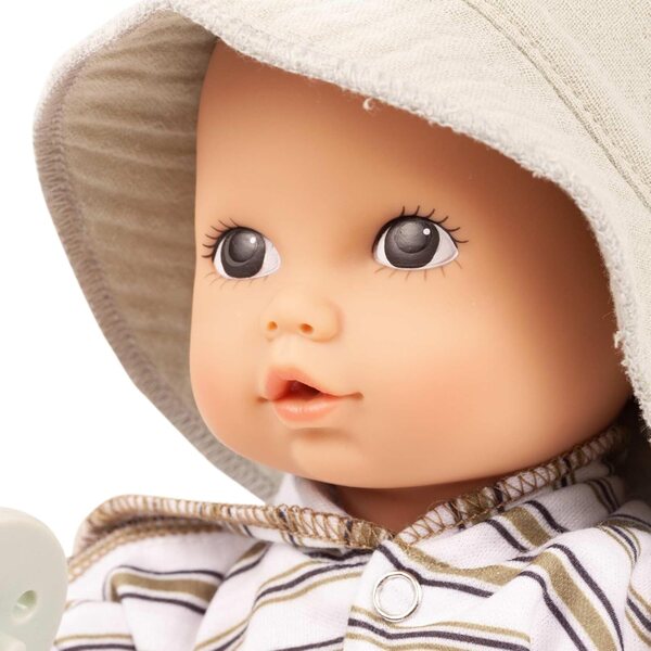 Götz Aquini Girl Urban Stripes – Anatomisch korrekte 33 cm große Puppe mit Zubehör