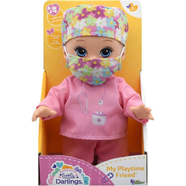 8" Playtime Doll Friend Hero in Pink