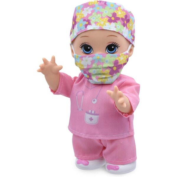 8" Playtime Doll Friend Hero in Pink