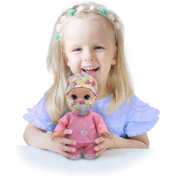 8" Playtime Doll Friend Hero in Pink
