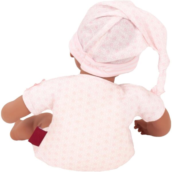 Götz Muffin Soft Doll 33 cm Afroamerikaner mit schließenden Augen