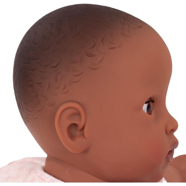 Götz Muffin Soft Doll 33 cm Afroamerikaner mit schließenden Augen