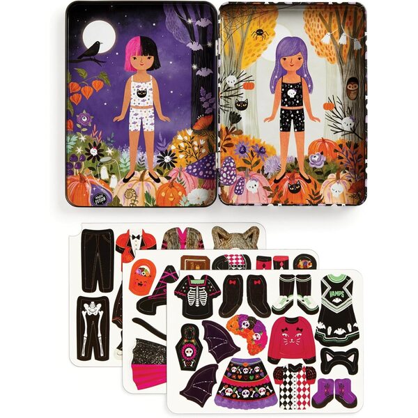Mudpuppy Spooky Season Magnetic Game - Halloween Dress Up with 40+ Magnet
