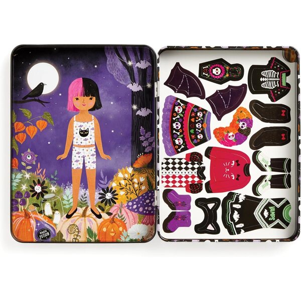 Mudpuppy Spooky Season Magnetic Game - Halloween Dress Up with 40+ Magnet