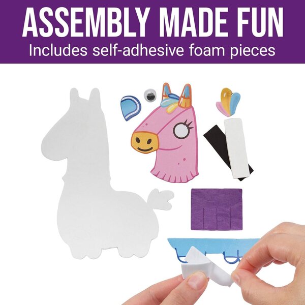 Kreatives farbiges magnetisches Piñata-Set, 12-teilig, mit selbstklebendem Schaumstoff