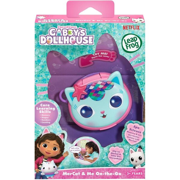 LeapFrog Gabby's Dollhouse Mercat and Me On-the-Go : jeu éducatif portable