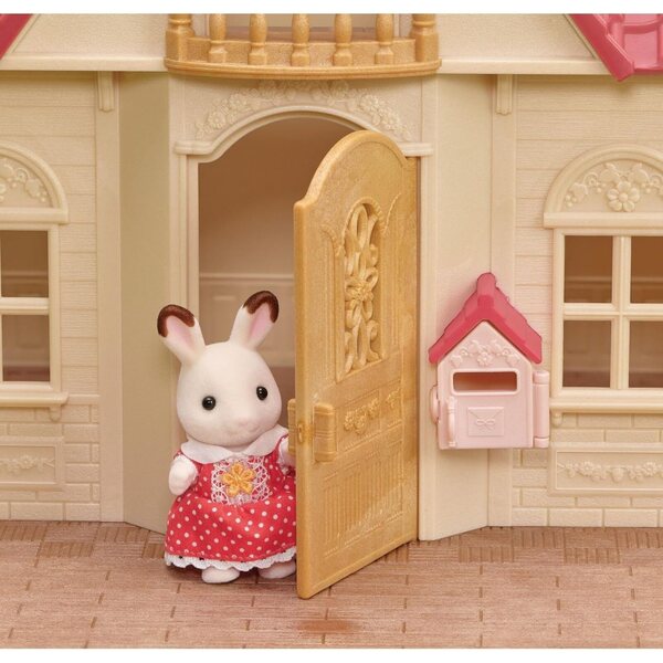 Calico Critters Red Roof Cozy Cottage Miniatur-Spielzeughaus für Kinder ab 3 Jahren