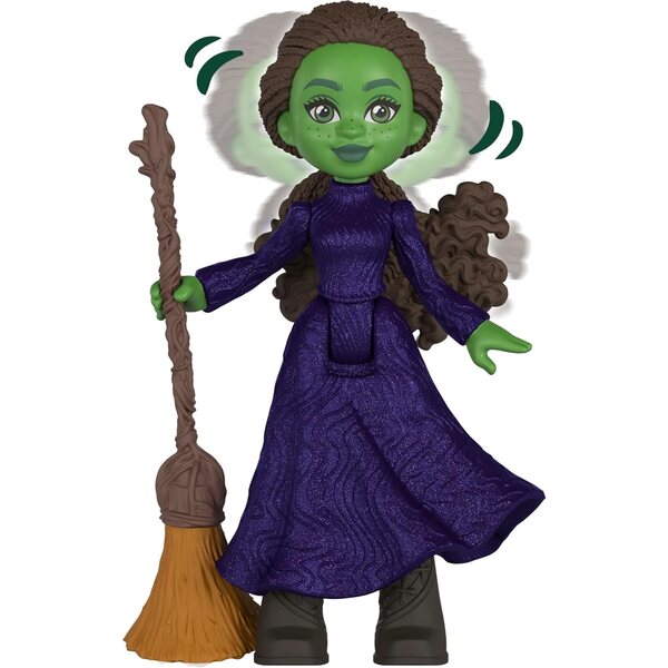 Mattel Universal Pictures’ Wicked Emerald City Playset with Glinda & Elphaba Small Dolls, 5 Play Spaces & 15 Accessories, Inspired by The Movie