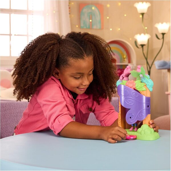 Gabby's Dollhouse Fairylandia Verwandelbares Spielset mit Puppen- und Zauberzubehör