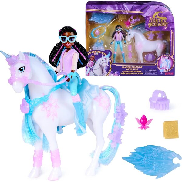 Unicorn Academy: Layla u Glacier bi 13-il Aċċessorju għal Avventuri Maġiċi minn 4 snin
