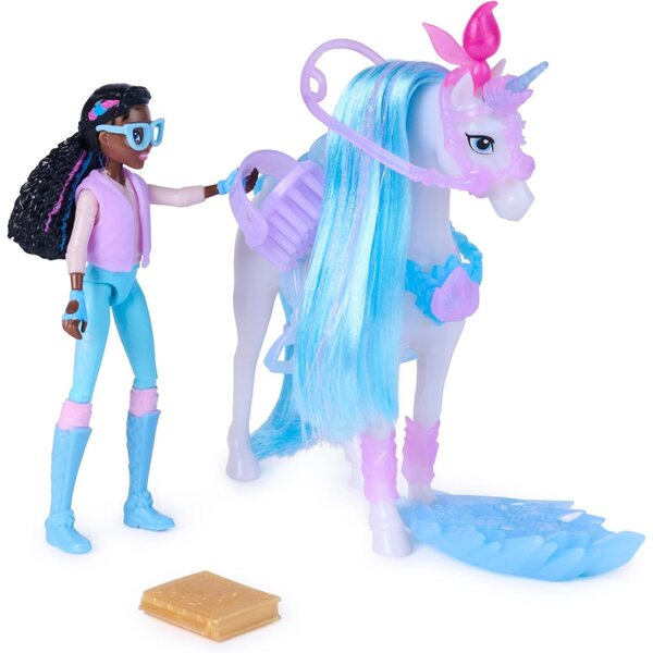 Unicorn Academy : Layla et Glacier avec 13 accessoires pour des aventures magiques à partir de 4 ans