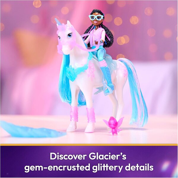 Unicorn Academy : Layla et Glacier avec 13 accessoires pour des aventures magiques à partir de 4 ans