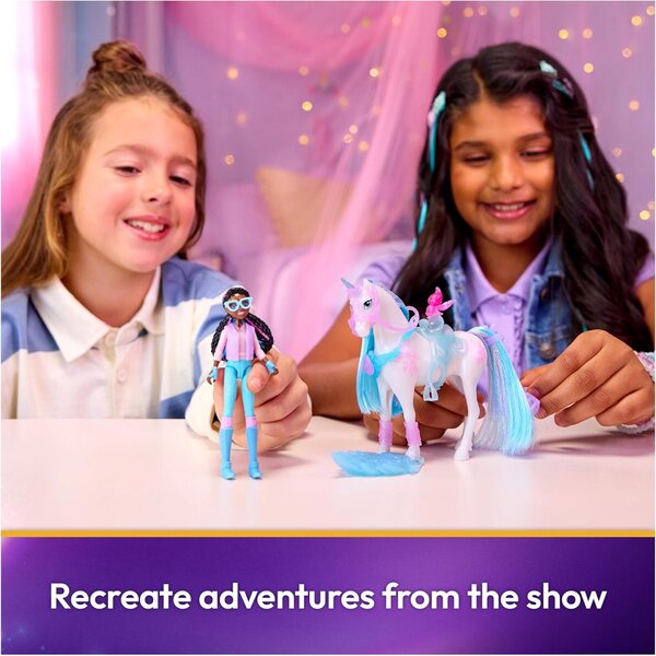 Unicorn Academy : Layla et Glacier avec 13 accessoires pour des aventures magiques à partir de 4 ans