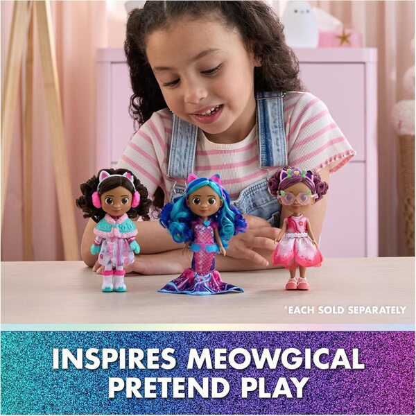 Gabby's Dollhouse: The Movie - Set Gioco Gabby's Garden Friends con 6-Inch Gabby e Amici Gatti