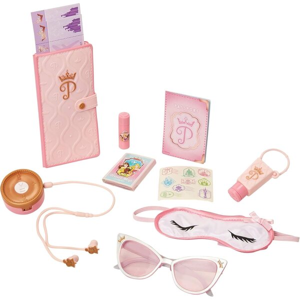 Disney Princess Reisekoffer-Set mit Zubehör für Mädchen ab 3 Jahren