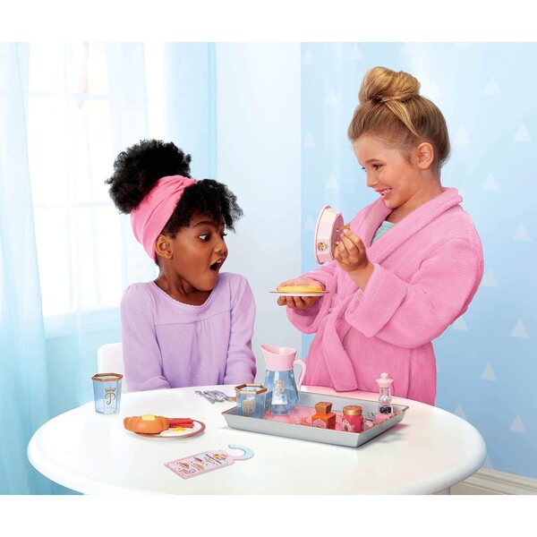 Herní sada Disney Princess Room Service s 20+ díly, princezna snídaně pro dívky 3+