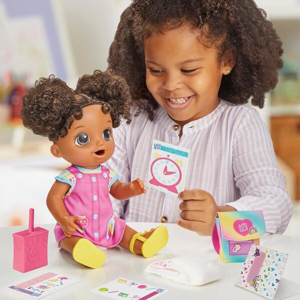Baby Alive Time for School 12-Zoll-Puppe mit Schulzubehör für Kinder ab 3 Jahren