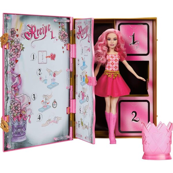 Mattel Disney Descendants Das Kochbuch des Zauberers mit Bridget Queen of Hearts Spielzeug